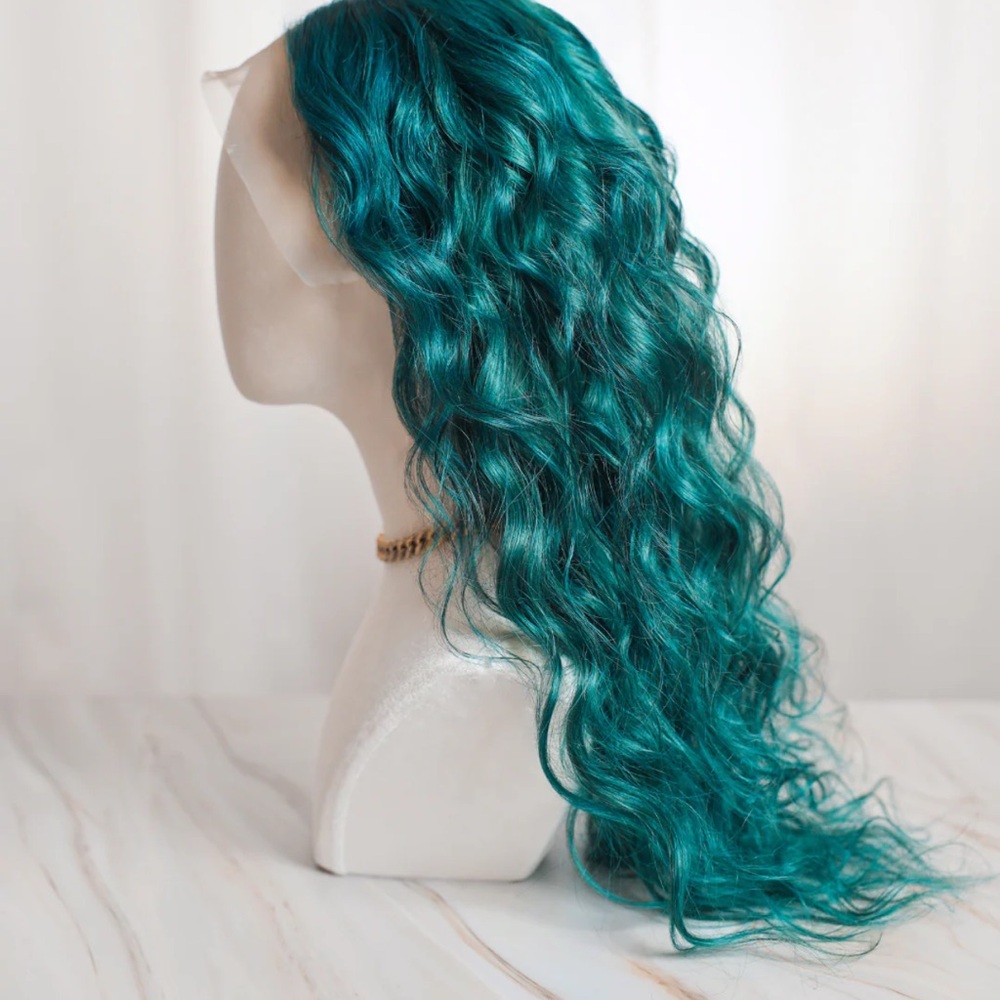 Emerald green Hair Wig